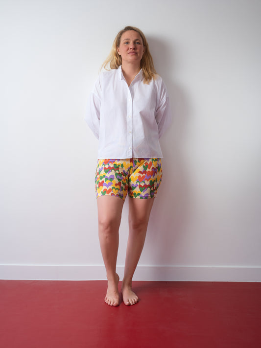 SHORT TILDA . COEUR